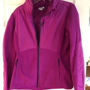 Old Navy Active Fuchsia Jacket. Size Large.